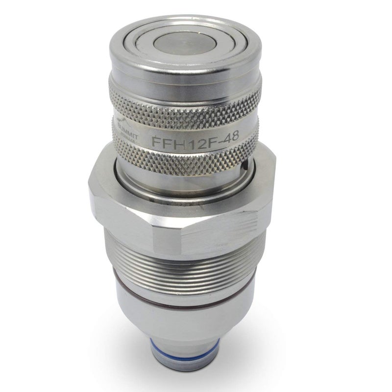 Summit Hydraulics Direct Aftermarket Replacement Bobcat 7246802 Hydraulic Female Flat Face Quick Coupler Skid Steer Cartridge Manifold - Image 1